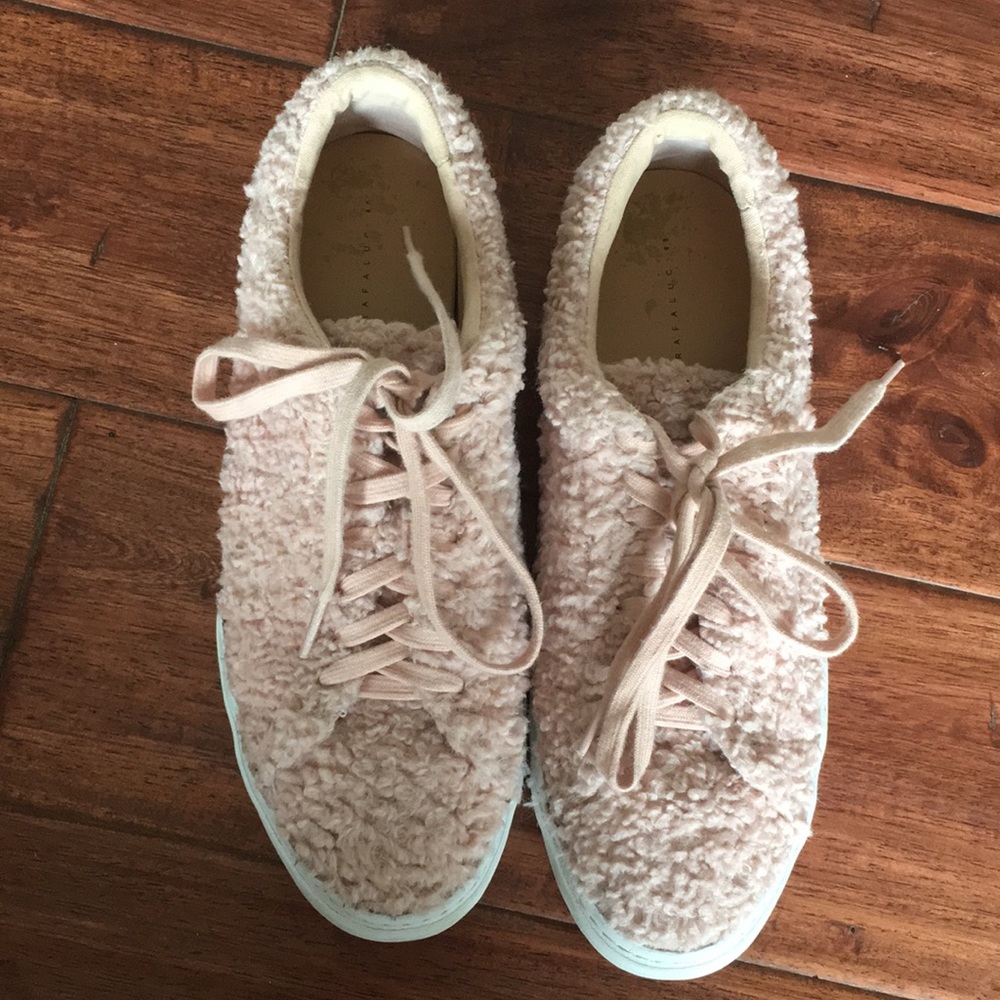 Zara Fluffy Sneakers